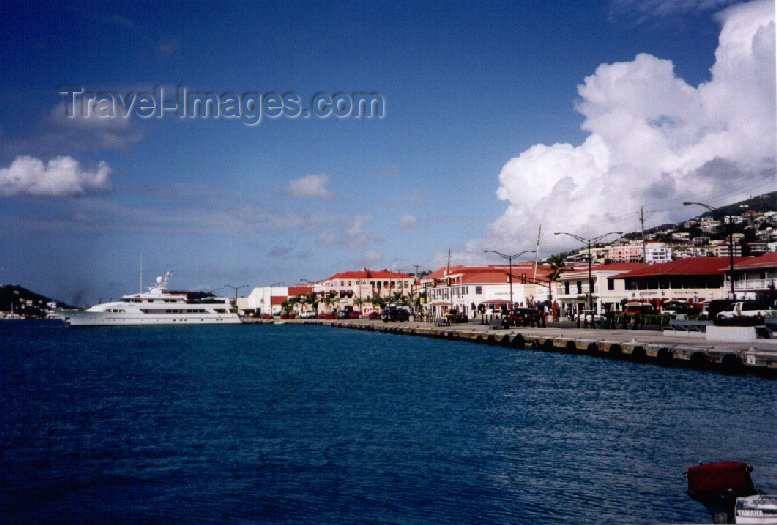 virgin-us3: US Virgin Islands - St. Thomas: Charlotte Amalie - Waterfront Highway (photo by M.Torres) - (c) Travel-Images.com - Stock Photography agency - Image Bank