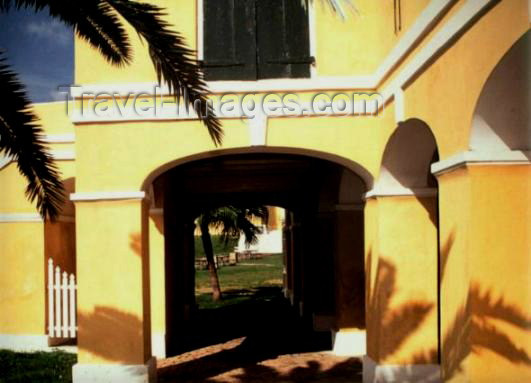 virgin-us31: US Virgin Islands - St. Croix: fort - scale house (photo by Huck Jordan) - (c) Travel-Images.com - Stock Photography agency - Image Bank