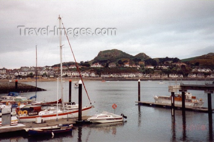 wales7: Wales / Cymru - Colwyn Bay (Conwy county): the marina - grey day - photo by M.Torres - (c) Travel-Images.com - Stock Photography agency - Image Bank