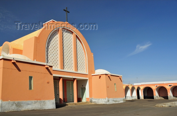 western-sahara126: Laâyoune / El Aaiun, Saguia el-Hamra, Western Sahara: Spanish Cathedral of St Francis of Assisi - photo by M.Torres - (c) Travel-Images.com - Stock Photography agency - Image Bank