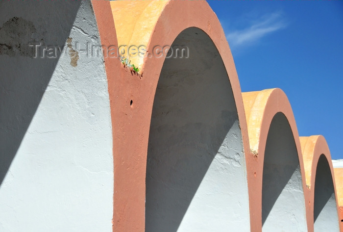 western-sahara127: Laâyoune / El Aaiun, Saguia el-Hamra, Western Sahara: Spanish Cathedral - vaults - photo by M.Torres - (c) Travel-Images.com - Stock Photography agency - Image Bank