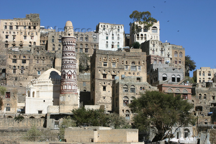 yemen29: Yemen - Jibla - Ibb Governorate - view of the town - photo by E.Andersen - (c) Travel-Images.com - Stock Photography agency - Image Bank