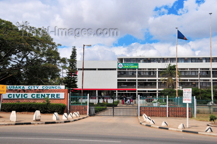 zambia37: Lusaka, Zambia: Lusaka City Council - Civic Centre - Independence Avenue - photo by M.Torres - (c) Travel-Images.com - Stock Photography agency - Image Bank