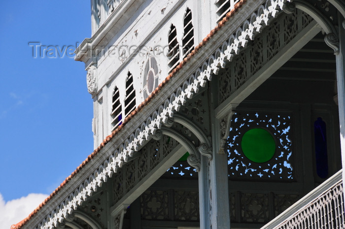 zanzibar146: Stone Town, Zanzibar, Tanzania: Old Dispensary - Stone Town Cultural Centre - latticework - photo by M.Torres - (c) Travel-Images.com - Stock Photography agency - Image Bank