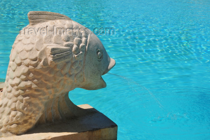 zanzibar99: Stone Town, Zanzibar, Tanzania: stone fish - pool of Zanzibar Serena Inn - Shangani - photo by M.Torres - (c) Travel-Images.com - Stock Photography agency - Image Bank