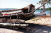 Papua New Guinea - Woodlark island / Muyua - Trobriand Islands: Kula Ring boat (photo by G.Frysinger)