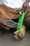 PNG - Papua New Guinea - Yarn merchant, Madang (photo by B.Cain)