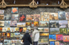 Poland - Krakow / Caracovia / Crakow  (Malopolskie): art market on city wall along Florianska street (photo by Michael Gunselman)