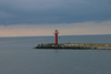 Swinoujscie (Zachodniopomorskie - Western Pomerania), Poland: lighthouse on the Baltic sea - photo by C.Blam