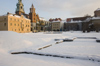 Poland - Krakow: Wawel cathedral at sunrise - winter - snow (photo by M.Gunselman)
