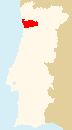 Porto District - Location map / distrito do Porto - mapa de localizao