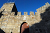 Portugal - Santa Maria da Feira: castle gate - porto do castelo - photo by M.Durruti