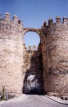 Serpa: the Beja gate - as portas de Beja - ameias - photo by M.Durruti