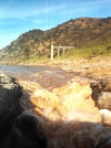 Pulo do Lobo (Mrtola, perto da aldeia de Corte Gafo): falls on the Guadiana river - quedas de gua no rio Guadiana - photo by M.Durruti