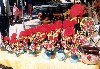 Portugal - Barcelos: Cockerels of all sizes - national symbol of Portugal - medieval justice for a Galician pilgrim - galos de todos os tamanhos - justia medieval para um peregrino Galego - photo by M.Durruti