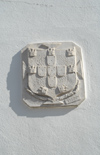 Portugal - Alentejo - voramonte: Portuguese coat of arms / armas de Portugal - photo by M.Durruti