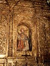 Vila Viosa: Baroque altar / altar barroco - talha dourada - photo by M.Durruti