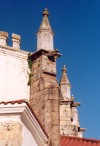 Olivena: Igreja de Santa Madalena - gargulas / Olivena: St. Madalena church - gargoyles - photo by M.Durruti