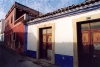 Portugal - Algarve - Algoz (municipio de Silves): a street / uma rua - fachadas algarvias - photo by M.Durruti