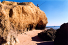 Praia da Gal - Algarve, Portugal: angler on a rock - pescador num rochedo - photo by M.Durruti