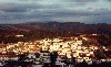 Aljezur - Algarve: the town and the Monchique mountain range - parte baixa da vila e a serra de Monchique - photo by M.Durruti