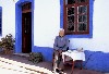 Portugal - Algarve - Poo Barreto (Silves): dining alone / refeio solitria - photo by T.Purbrook