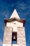 Portugal - Marinha Grande: bell tower / campanrio - photo by M.Durruti