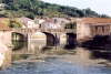 Portugal - Pombal: old bridge - river Arunca / ponte - rio Arunca - photo by M.Durruti