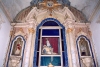 Portugal - Ansio: chapel by the town hall - altar / capela anexa  Camara - altar - photo by M.Durruti