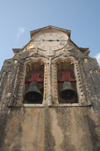 Portugal - Caldas da Rainha: Our Lady of Ppulo Church - bells and clock - Igreja Nossa Senhora do Ppulo - sinos e relgio - photo by M.Durruti