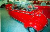 Terrugem (Concelho de Oeiras): um Messerschmidt vermelho - Museu do Automvel - Clube Portugus de Automveis Antigos - a red Messerschmidt at the Automobile Museum - 3 wheeled car - photo by M.Durruti