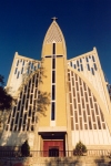 Portugal - Lisbon: Prazeres - igreja de Nossa Senhora Auxiliadora - Salesianos - Nossa Senhora Auxiliadora church - arquitecto Joo Simes - photo by M.Durruti