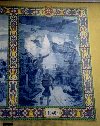 Barcarena (Concelho de Oeiras): World War II at the powder factory - tiles - battle - a segunda guerra mundial na fbrica de plvora - azulejos - photo by M.Durruti