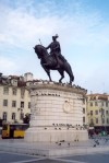 Portugal - Lisboa: esttua equestre de Dom Joo I - Praa da Figueira - photo by M.Durruti