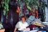 Portugal - Porto: talhante / butcher - photo by F.Rigaud