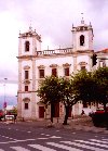 Portugal - Santarem: Igreja do Hospital de Jesus Cristo - Largo Cndido dos Reis / Santarm: church of the Jesus Christ hospital - photo by M.Durruti