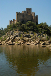 Portugal - Ribatejo - Almourol (Concelho de Chamusca): castle - Templar Knights stronghold used during the Reconquista / castelo usado pelos Templrios na reconquista - photo by M.Durruti