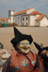 Portugal - Cape Espichel / Cabo Espichel: witch and Our Lady of the Cape church - Cabo Espichel - bruxa e a Igreja de Nossa Senhora do Cabo - Santurio de Nossa Senhora da Pedra Mua - photo by M.Durruti