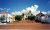 Portugal - Atalaia (Concelho do Montijo): church square / praa da Igreja - photo by M.Durruti