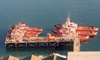 Portugal - Setubal: tug boats on the Sado estuary / rebocadores - photo by M.Durruti