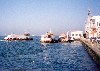 Portugal - Cacilhas: the ferries from Lisbon at the Transtejo dock / cacilheiros na doca da Transtejo - photo by M.Durruti