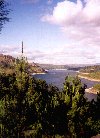 Portugal - Lindoso: the Alto Lindoso dam - barragem do Alto Lindoso - rio Lima - photo by M.Durruti