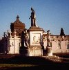 Portugal - Queluz (Concelho de Sintra): statue outside Queluz palace (junto ao palcio) - photo by M.Durruti
