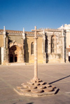 Portugal - Setubal: Manueline decoration at the convent of Jesus - Portuguese Gothic / decorao Manuelina no convento de Jesus - gtico portugus tardio ou flamejante - arquitecto Diogo Boitaca - photo by M.Durruti