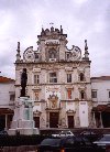 Portugal - Santarem: toque maneirista - o Seminrio - S Catedral e Pao Episcopal - igreja de N.Sr. da Conceio - largo S da Bandeira / Santarem: the Cathedral and Seminary - S da Bandeira square - photo by M.Durruti