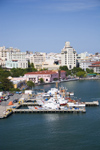 Puerto Rico - San Juan: U.S. Coast Guard Station - La Puntilla - Coast Guard vessels - Arsenal de la Puntilla - Aduana (photo by D.Smith)