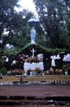 Reunion / Reunio (south-east) - Sainte-Rose - Madonna / Virgin with a parasol - La vierge Parasol - photo by W.Schipper