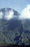 Reunion / Reunio - Cilaos: view of the mountains - Mt Piton des Nieges - photo by W.Schipper