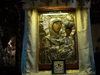 Trgu Neamt area, Neamt county, Moldavia, Romania: Neamt Monastery - Theotokos - holy icon of the Virgin and baby Jesus - photo by J.Kaman