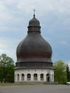 Trgu Neamt area, Neamt county, Moldavia, Romania: Neamt Monastery - domed building hosting the Library of St. John, with over 11.000 volumes, including 600 manuscripts in Romanian, Slavonic and Greek - Manastirea Neamt - photo by J.Kaman